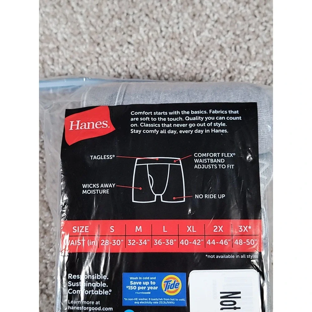 Hanes Underwear Mens Large 36-38